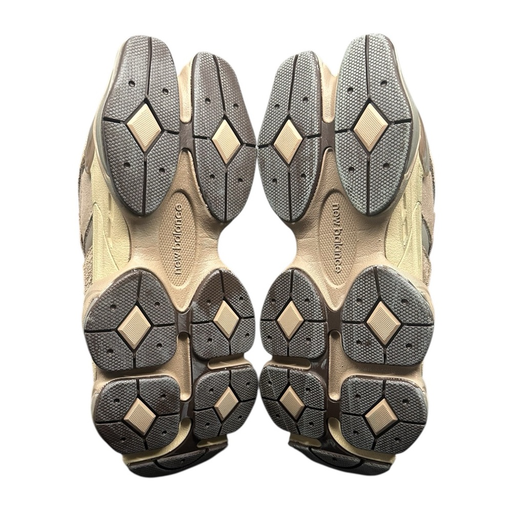 New Balance 9060 “Mushroom / Timberwolf” Suede Sneakers – Women’s 8 / Men’s 6.5 - Picture 6 of 7